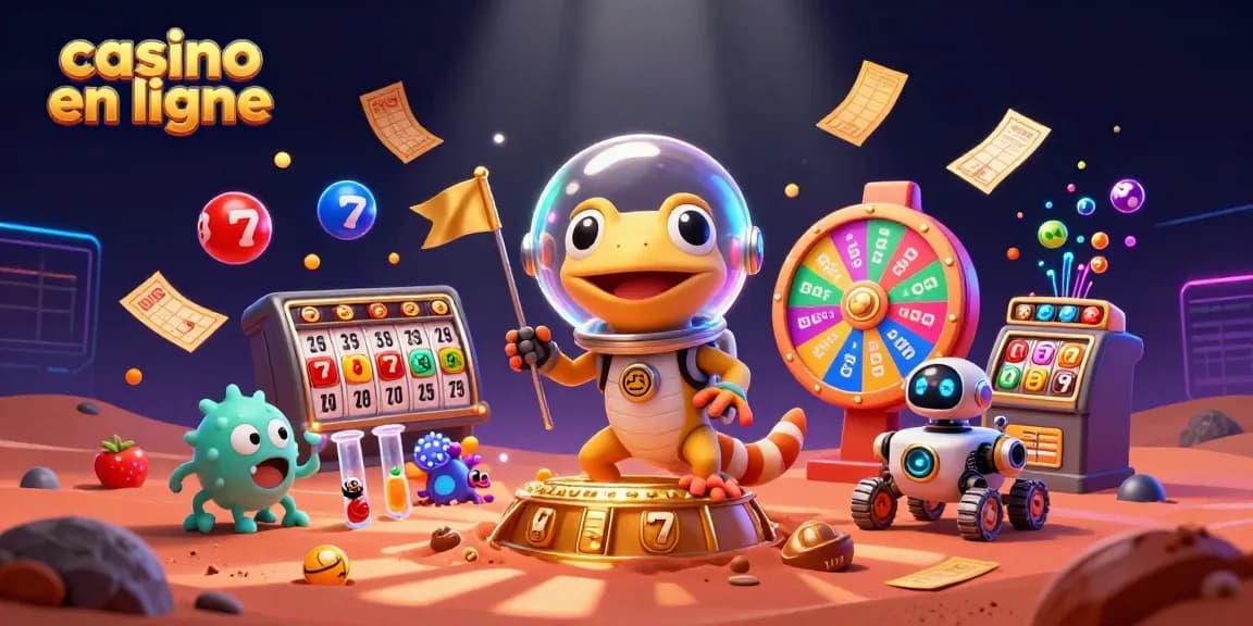 Jouer à des jeux de casino en ligne immersifs dans un univers ludique avec une ambiance intergalactique.