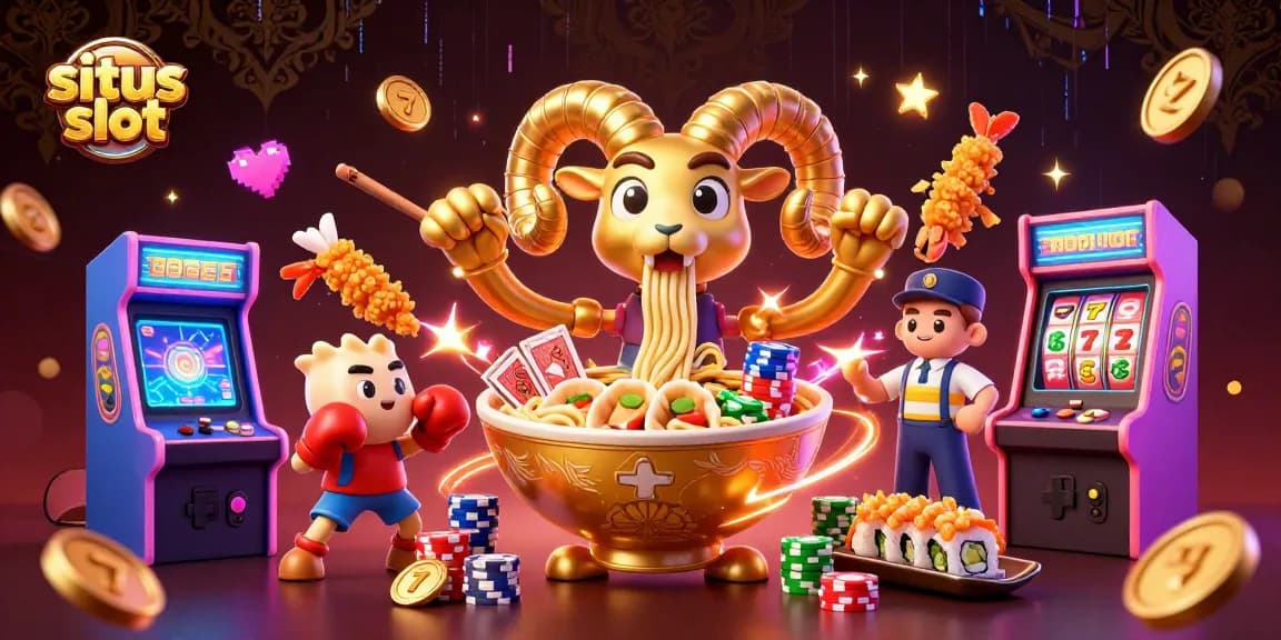 Experience the excitement of situs slot with vibrant characters and dynamic gaming elements.