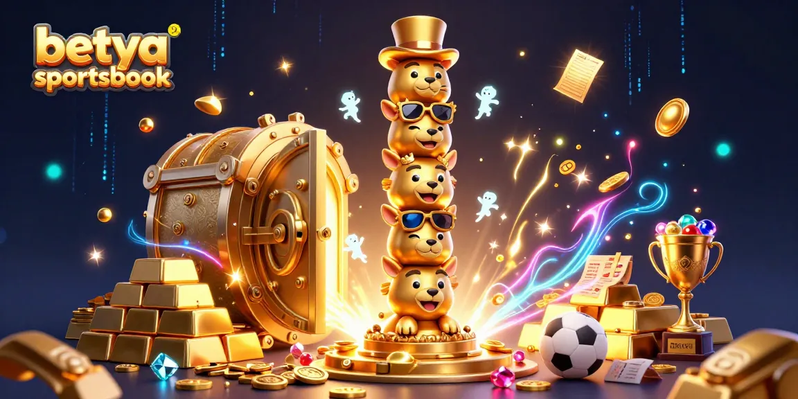 Betya sportsbook showcases a vibrant and dynamic sports betting scene with energetic casino elements.