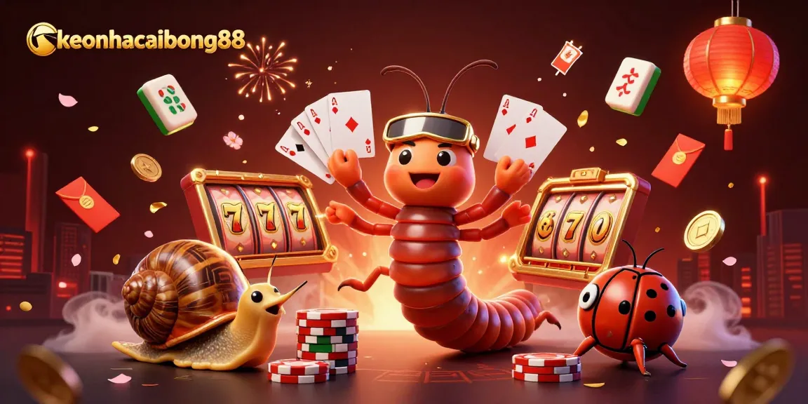 Bet on fortune with keonhacaibong88: a vibrant scene packed with excitement and winning chances in gaming!