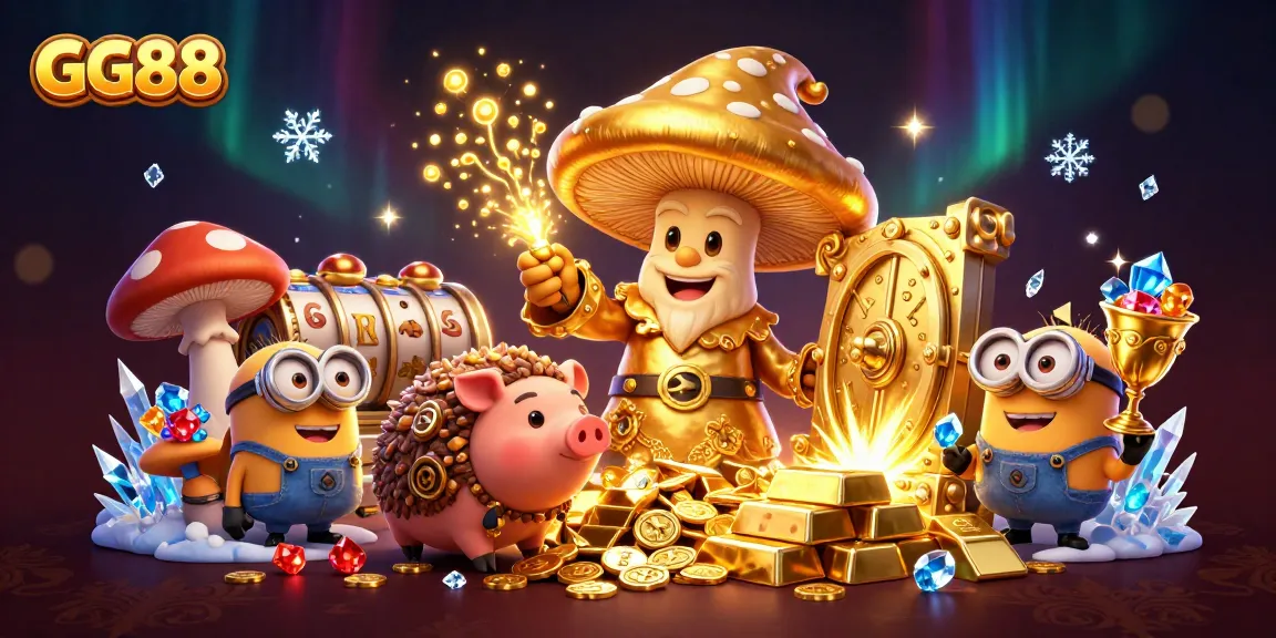 GG88 brings thrilling slot excitement with magical characters and treasure surrounds.
