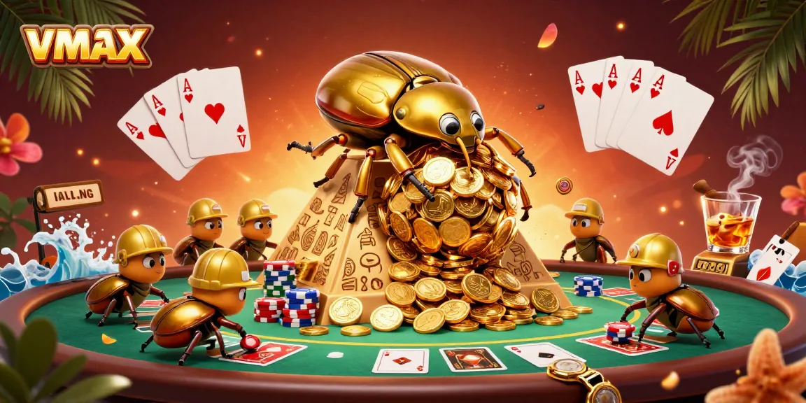 Experience the thrill of vmax casino with golden coin adventures and poker excitement.