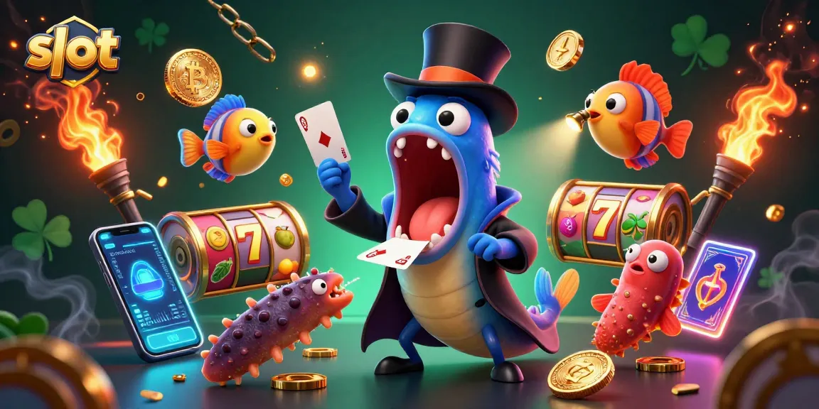 Menangkan slot gacor dengan aksi menarik dari ikan gulper magis, anglerfish bertopi, dan mentimun laut di dunia kasino.