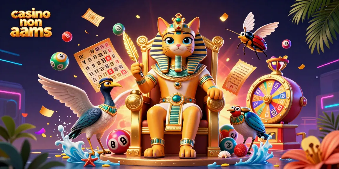 Giocando nei casinò non AAMS con l'incredibile gatto faraone egiziano e palloni colorati