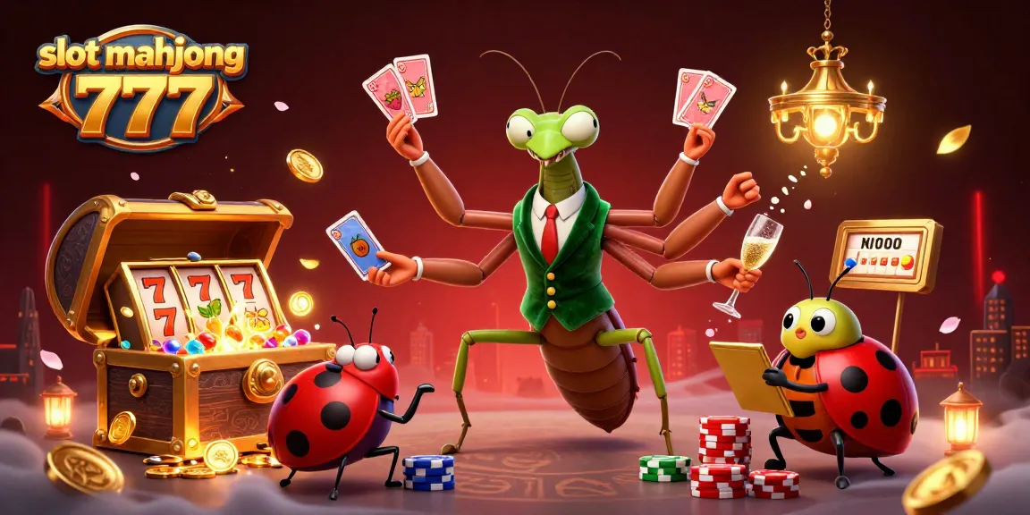 Engage in the excitement of slot mahjong 777 with vibrant characters and dynamic casino elements.