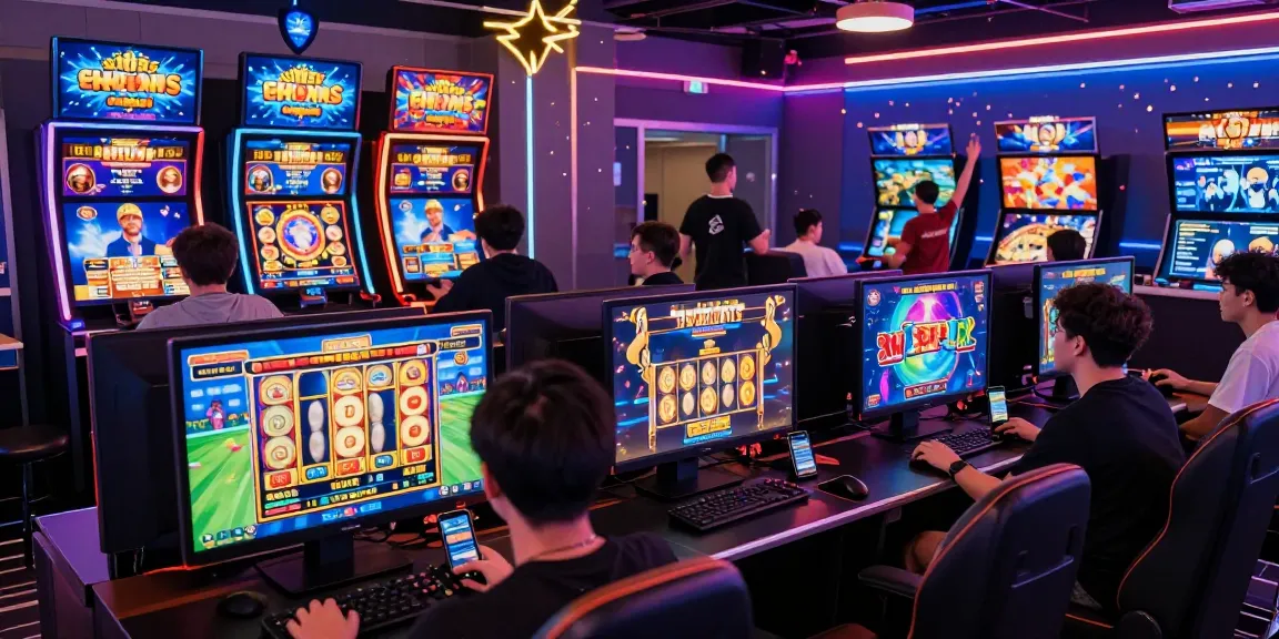 Gamers merayakan kemenangan di JURAGAN77 dengan antusias di platform kasino online.