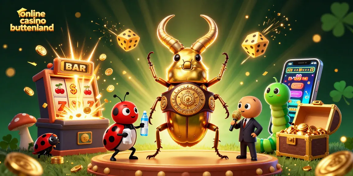 Experience excitement at the online casino buitenland with a vibrant 3D casino illustration featuring jackpot action.