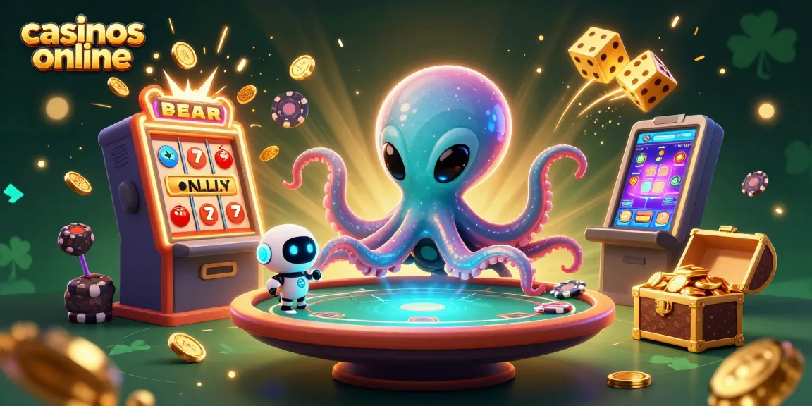 Gana con los casinos online en una mesa de póker futurista llena de acción y emoción.