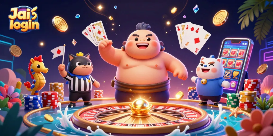 Join the exciting action at Jai club login with vibrant gaming elements and dynamic characters!