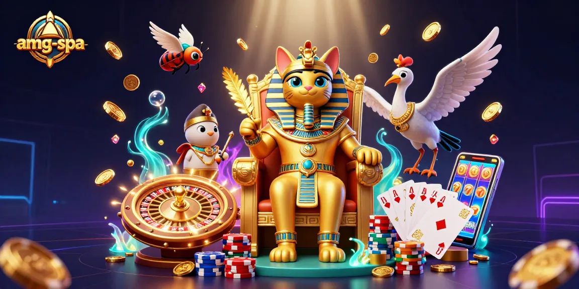 Experience thrilling gaming at amg-spa with the vibrant Egyptian-themed online casino scene.