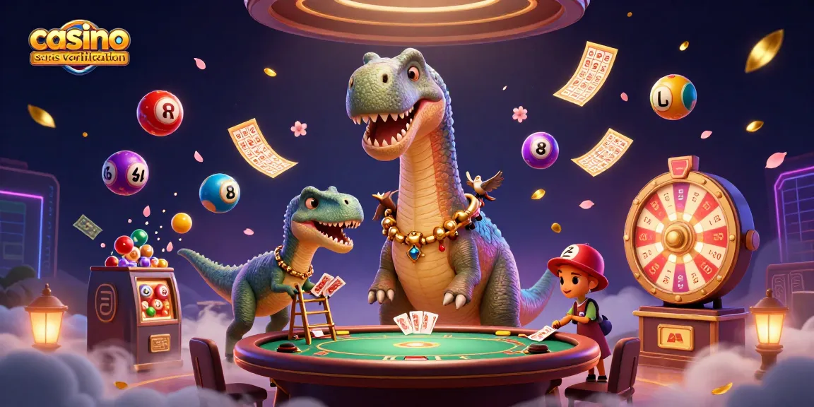 Jouez au casino sans vérification avec des jeux excitants et une ambiance ludique, illustration captivante.