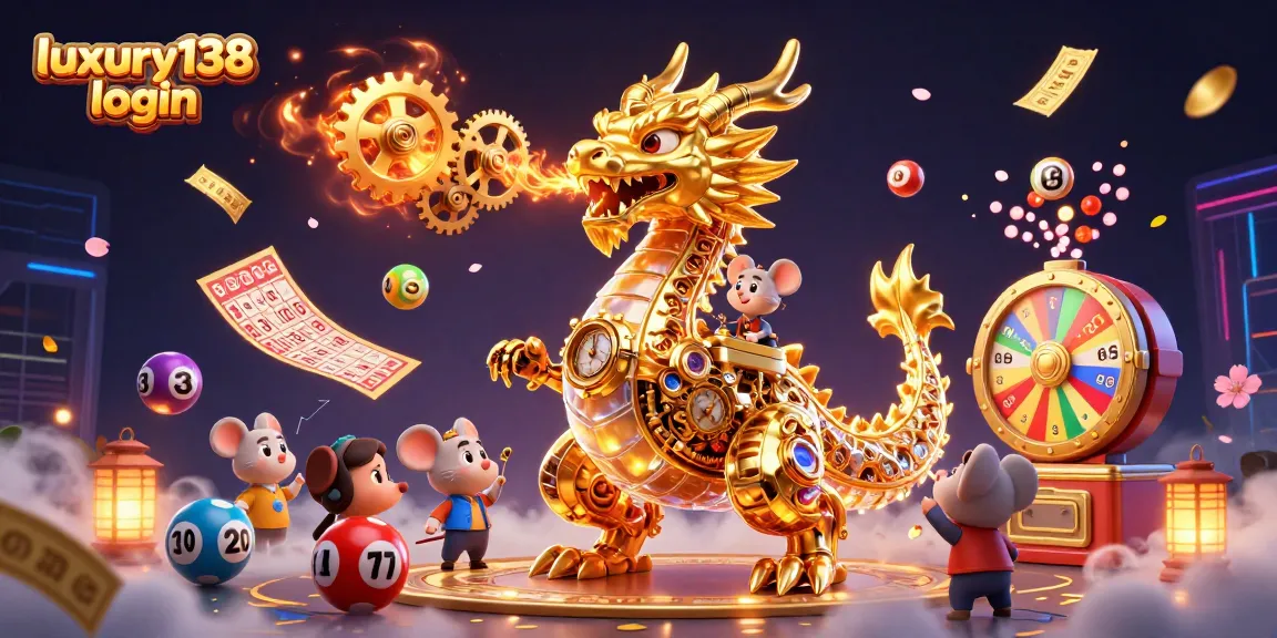 Jelajahi dunia permainan dengan luxury138 login, menggapai jackpot melalui uang yang bersinar dan bola lotere berwarna-warni.