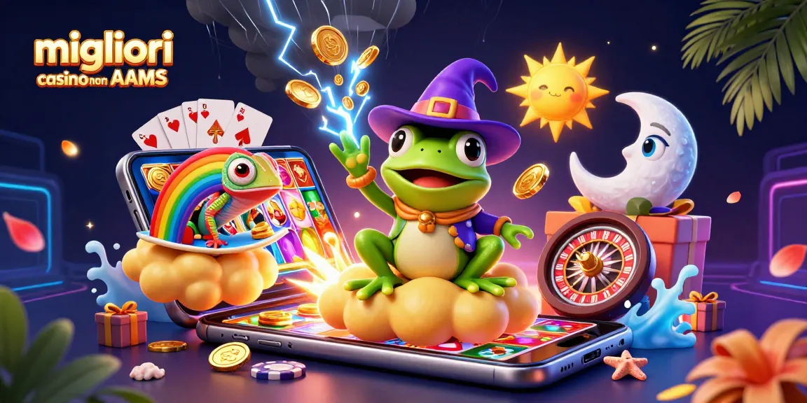 Scopri i migliori casinò non AAMS con personaggi vivaci e il brivido del gioco.