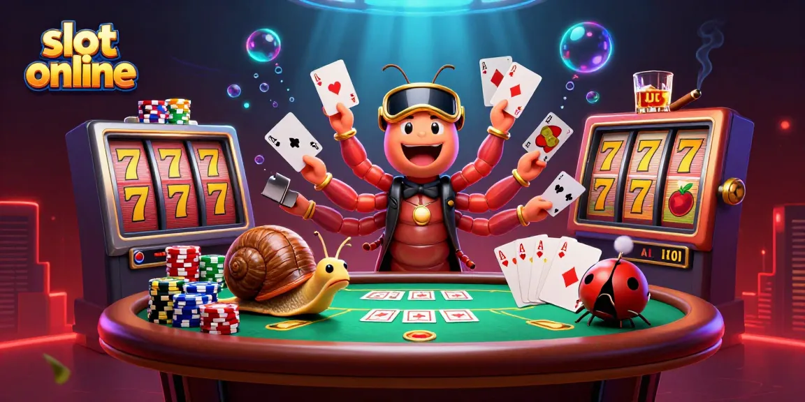 Mainkan slot online dengan dealer unik dan suasana kasino yang semarak
