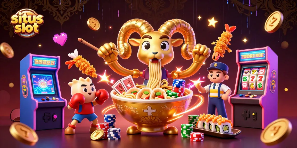 Experience the excitement of situs slot with vibrant characters and dynamic gaming elements.
