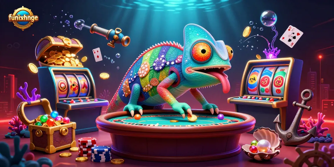 Engage in thrilling funinexchange adventures with a vibrant casino scene showcasing exciting gameplay.