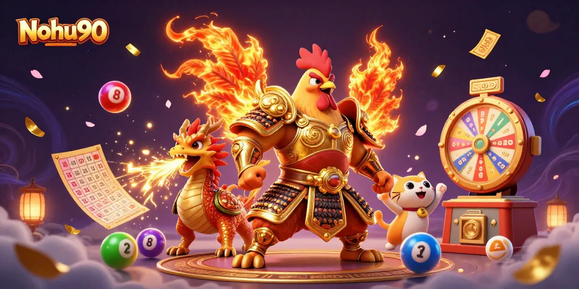 Nohu90 unleashes the excitement of vibrant dragon and warrior casino action!
