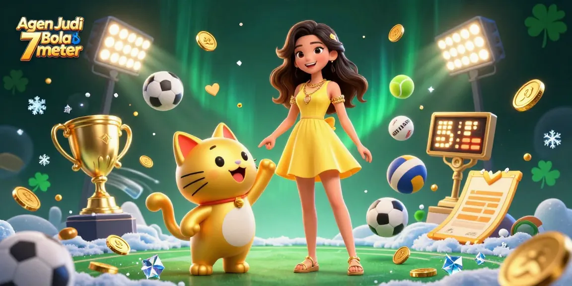 Engage in thrilling action with Agen Judi Bola 7meter as bettors strategize with sports elements and excitement.