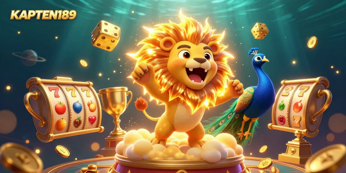 KAPTEN189 slot online gacor, meriahkan permainan dengan simbol keberuntungan dan grafik menawan.