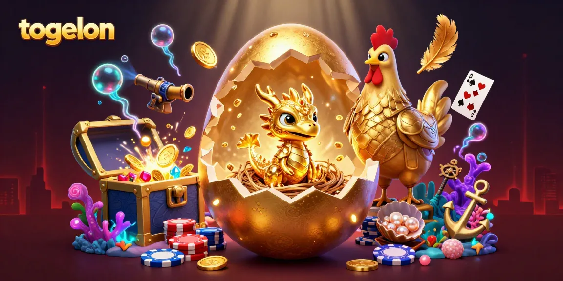 Engage with the spectacular togelon experience featuring a golden dragon amidst poker chips.
