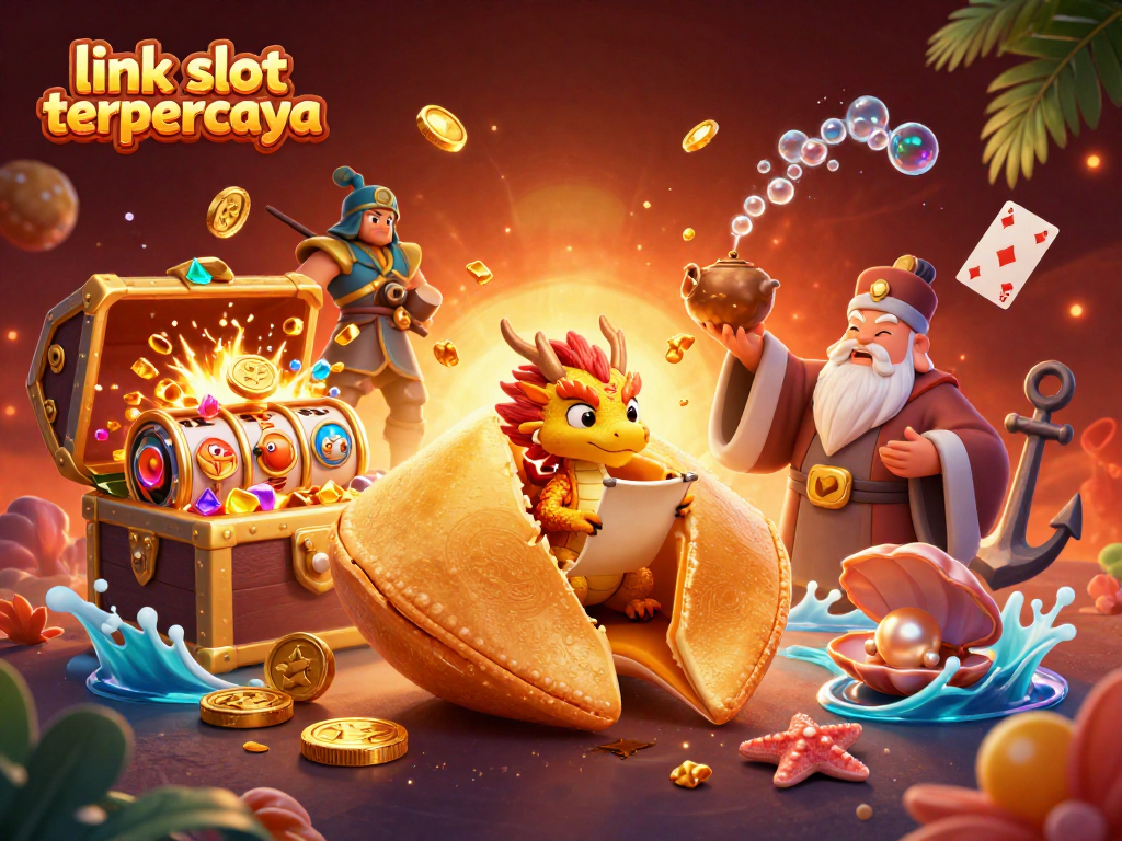 Menangkan jackpot di link slot terpercaya dengan gambar slot yang menarik dan simbol kemenangan.