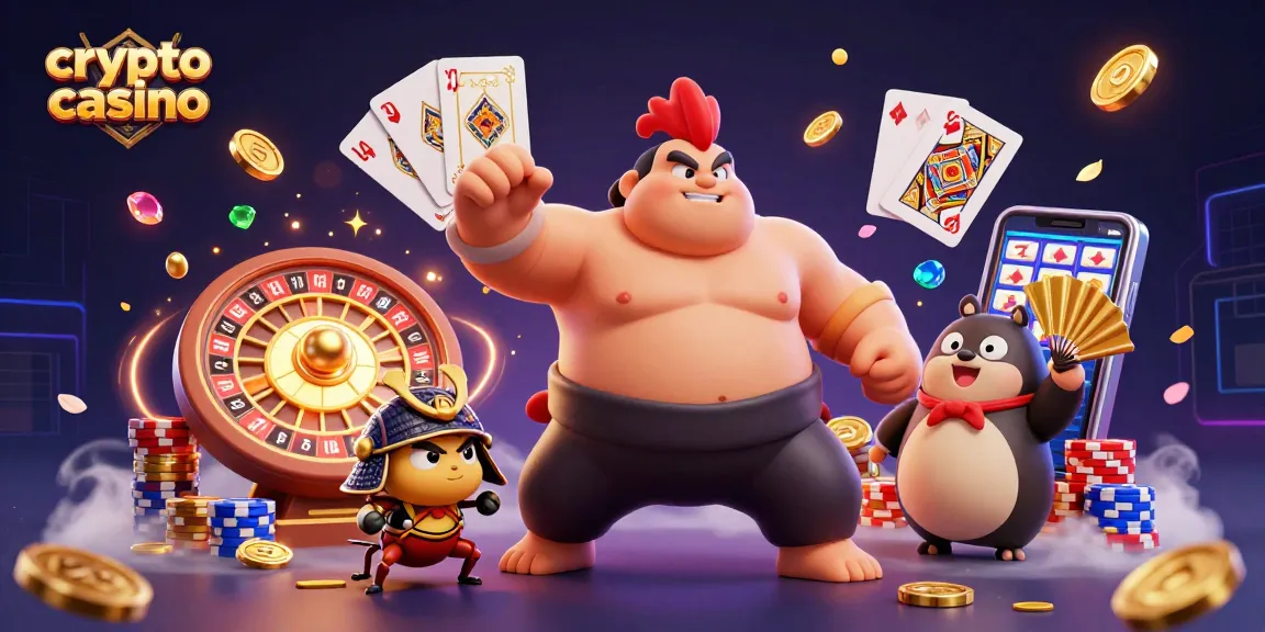 Gioca nel crypto casino con monete d'oro e scintillanti gemme volanti, un'esperienza unica.