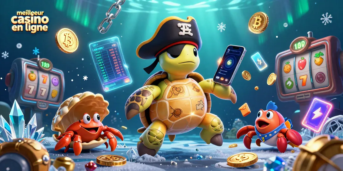 Experience the thrilling magic of meilleur casino en ligne as you navigate floating treasure alongside colorful sea creatures.
