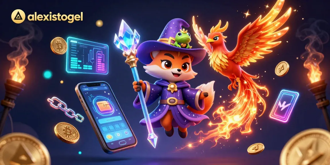 Experience thrilling wins with link alexistogel in a vibrant casino adventure featuring magical elements.