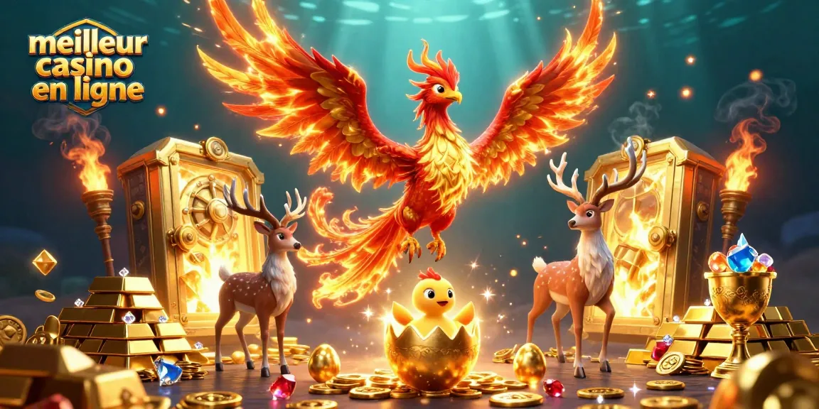 Jouez au meilleur casino en ligne dans un monde animé de richesses et aventures.