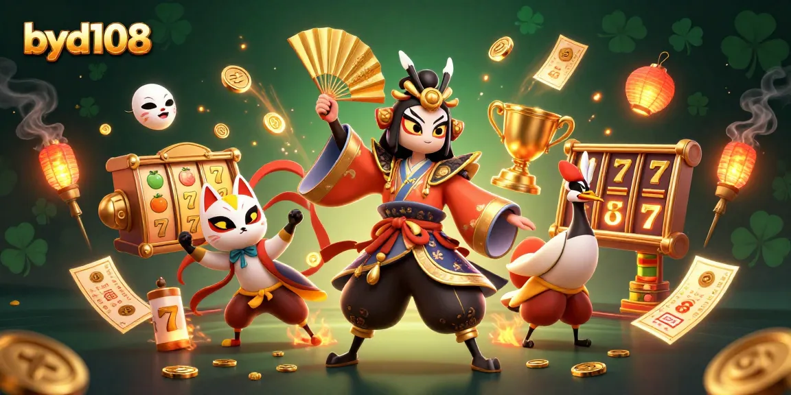 Menangkan hadiah besar di byd108 dengan permainan slot berkualitas dan simbol keberuntungan.