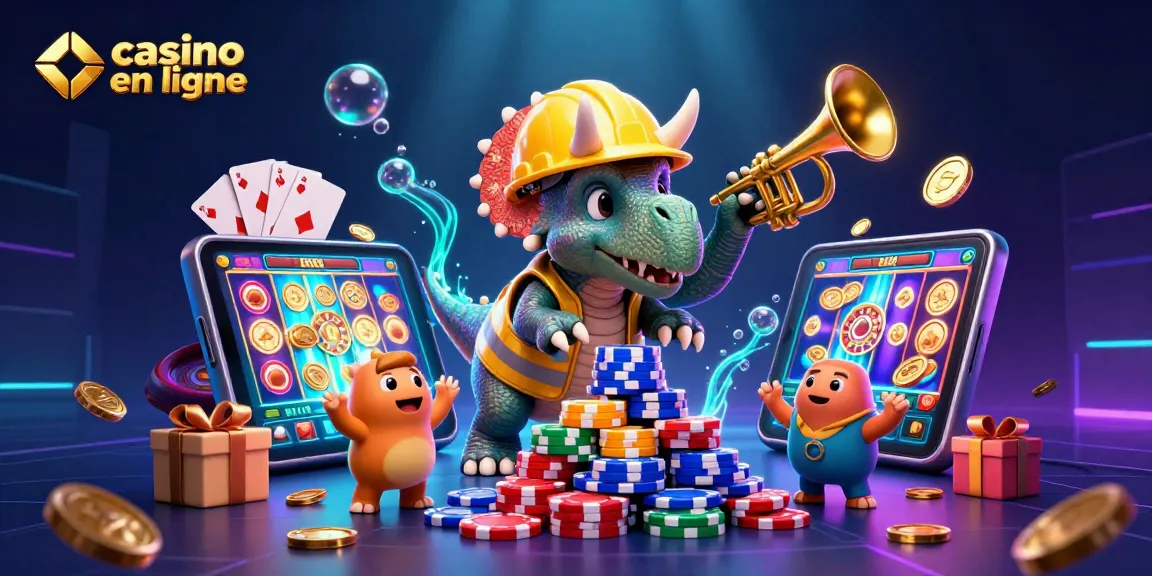 Jouez avec des machines à sous au casino en ligne en profitant d'une expérience immersive et colorée