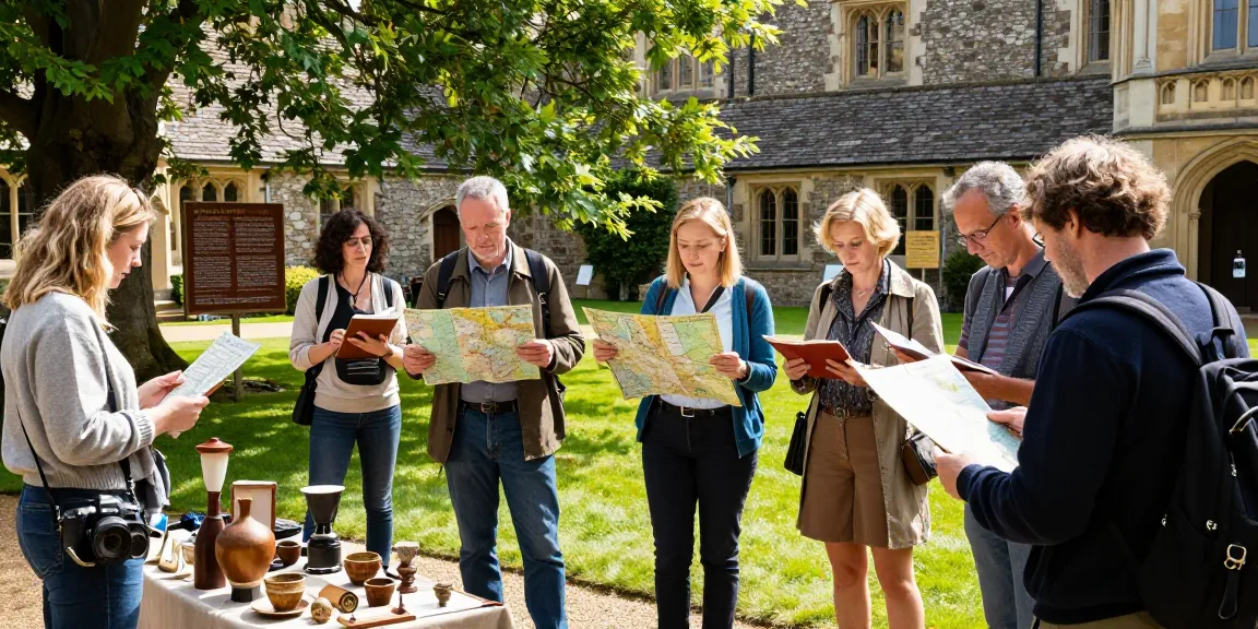 Visitors exploring Tynte's Castle history at https://tyntescastle.com, showcasing rich culture and educational experience.